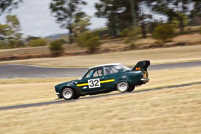 32;7-March-2009;Australia;Ford-Escort;Gary-Goulding;Morgan-Park-Raceway;QLD;Queensland;Warwick;auto;motion-blur;motorsport;racing;telephoto