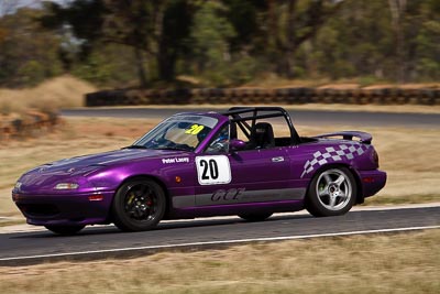 20;7-March-2009;Australia;Mazda-MX‒5;Mazda-MX5;Mazda-Miata;Morgan-Park-Raceway;Peter-Lacey;QLD;Queensland;Warwick;auto;motorsport;racing;super-telephoto