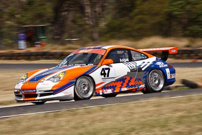 47;7-March-2009;Australia;Morgan-Park-Raceway;Porsche-996-GT3-Cup;QLD;Queensland;Raymond-Angus;Warwick;auto;motion-blur;motorsport;racing;super-telephoto