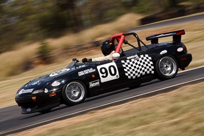 90;7-March-2009;Australia;Fred-Douglas;Mazda-MX‒5;Mazda-MX5;Mazda-Miata;Morgan-Park-Raceway;QLD;Queensland;Warwick;auto;motion-blur;motorsport;racing;super-telephoto