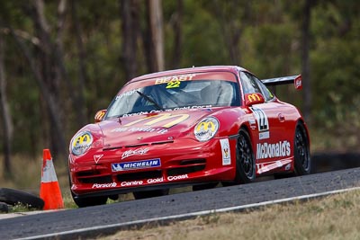 22;7-March-2009;Australia;Morgan-Park-Raceway;Porsche-996-GT3-Cup;QLD;Queensland;Terry-Knight;Warwick;auto;motorsport;racing;super-telephoto