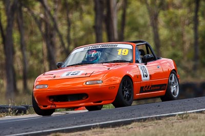 19;7-March-2009;Australia;Mazda-MX‒5;Mazda-MX5;Mazda-Miata;Morgan-Park-Raceway;QLD;Queensland;Robin-Lacey;Warwick;auto;motorsport;racing;super-telephoto