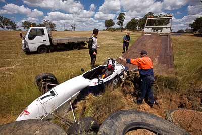 17;7-March-2009;Australia;Formula-Ford;Morgan-Park-Raceway;QLD;Queensland;Stefan-Borsato;Van-Dieman-RF91;Warwick;auto;motorsport;racing;wide-angle