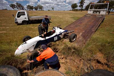 17;7-March-2009;Australia;Formula-Ford;Morgan-Park-Raceway;QLD;Queensland;Stefan-Borsato;Van-Dieman-RF91;Warwick;auto;motorsport;racing;wide-angle