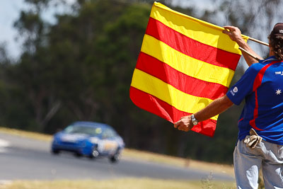 3;7-March-2009;Australia;Ford-Falcon-AU;Kris-Walton;Morgan-Park-Raceway;QLD;Queensland;Warwick;auto;motorsport;racing;super-telephoto