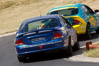 13;7-March-2009;Australia;Ford-Falcon-AU;Morgan-Park-Raceway;QLD;Queensland;Troy-Hoey;Warwick;auto;motorsport;racing;super-telephoto