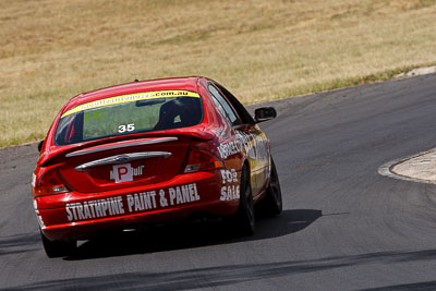 35;7-March-2009;Australia;Chris-Berry;Ford-Falcon-AU;Morgan-Park-Raceway;QLD;Queensland;Warwick;auto;motorsport;racing;super-telephoto