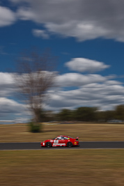 22;7-March-2009;Australia;Morgan-Park-Raceway;Porsche-996-GT3-Cup;QLD;Queensland;Terry-Knight;Warwick;auto;clouds;motion-blur;motorsport;racing;sky;wide-angle