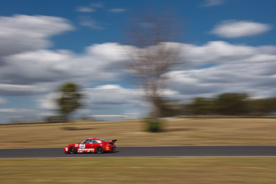 22;7-March-2009;Australia;Morgan-Park-Raceway;Porsche-996-GT3-Cup;QLD;Queensland;Terry-Knight;Warwick;auto;clouds;motion-blur;motorsport;racing;sky;wide-angle