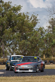 19;7-March-2009;Australia;Brett-Richards;Morgan-Park-Raceway;Nissan-Silvia-S13;QLD;Queensland;Warwick;auto;motorsport;racing;super-telephoto
