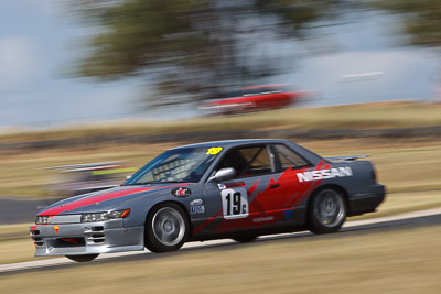 19;7-March-2009;Australia;Brett-Richards;Morgan-Park-Raceway;Nissan-Silvia-S13;QLD;Queensland;Warwick;auto;motion-blur;motorsport;racing;super-telephoto