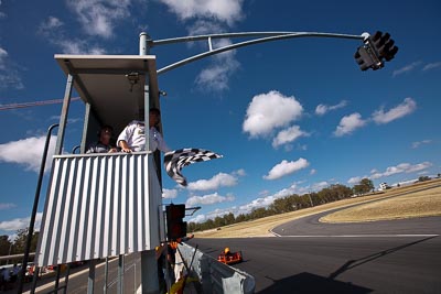 7;8-March-2009;Australia;Barry-Kunowski;Morgan-Park-Raceway;QLD;Queensland;Stockman-MR2;Warwick;auto;clouds;motorsport;racing;sky;wide-angle