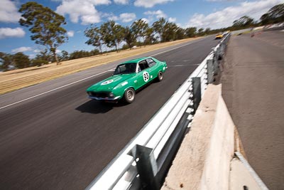 93;8-March-2009;Australia;Ethan-Lind;Group-N;Historic-Touring-Cars;Holden-Torana-GTR-XU‒1;Morgan-Park-Raceway;QLD;Queensland;Warwick;auto;classic;clouds;motorsport;racing;sky;vintage;wide-angle