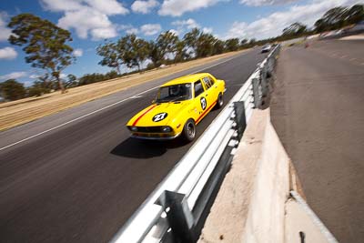 27;8-March-2009;Australia;Bart-Stanfield;Group-N;Historic-Touring-Cars;Mazda-RX‒2;Morgan-Park-Raceway;QLD;Queensland;Warwick;auto;classic;clouds;motorsport;racing;sky;vintage;wide-angle