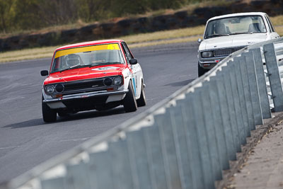 41;8-March-2009;Australia;Datsun-1600;Group-N;Historic-Touring-Cars;Ian-McIlwain;Morgan-Park-Raceway;QLD;Queensland;Warwick;auto;classic;motorsport;racing;super-telephoto;vintage