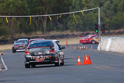 8;8-March-2009;Australia;Ford-Falcon-XR6-Turbo;Morgan-Park-Raceway;QLD;Queensland;Tom-Todd;Warwick;auto;motorsport;racing;super-telephoto