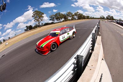 44;8-March-2009;Australia;Colin-Smith;Morgan-Park-Raceway;QLD;Queensland;Rover-Vitesse;Warwick;auto;fisheye;motorsport;racing