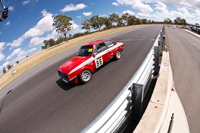 88;8-March-2009;Aaron-Hodges;Australia;Ford-Escort-RS;Morgan-Park-Raceway;QLD;Queensland;Warwick;auto;fisheye;motorsport;racing