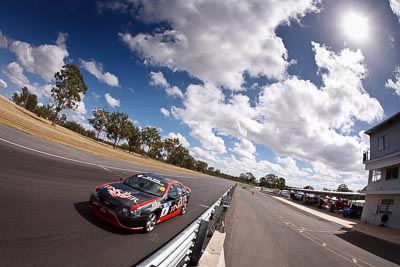 8;8-March-2009;Australia;Ford-Falcon-XR6-Turbo;Morgan-Park-Raceway;QLD;Queensland;Tom-Todd;Warwick;auto;fisheye;motorsport;racing