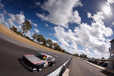 85;8-March-2009;Australia;Damien-Croston;Holden-Gemini;Morgan-Park-Raceway;QLD;Queensland;Warwick;auto;fisheye;motorsport;racing