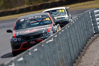 8;8-March-2009;Australia;Ford-Falcon-XR6-Turbo;Morgan-Park-Raceway;QLD;Queensland;Tom-Todd;Warwick;auto;motorsport;racing;super-telephoto