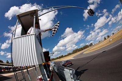 85;8-March-2009;Australia;Damien-Croston;Holden-Gemini;Morgan-Park-Raceway;QLD;Queensland;Warwick;auto;fisheye;motorsport;racing