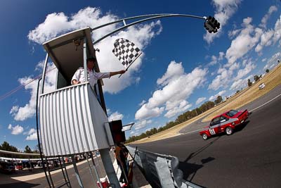 88;8-March-2009;Aaron-Hodges;Australia;Ford-Escort-RS;Morgan-Park-Raceway;QLD;Queensland;Warwick;auto;fisheye;motorsport;racing