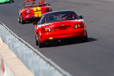 8;8-March-2009;Australia;David-Gainer;Mazda-MX‒5;Mazda-MX5;Mazda-Miata;Morgan-Park-Raceway;QLD;Queensland;Warwick;auto;motorsport;racing;super-telephoto