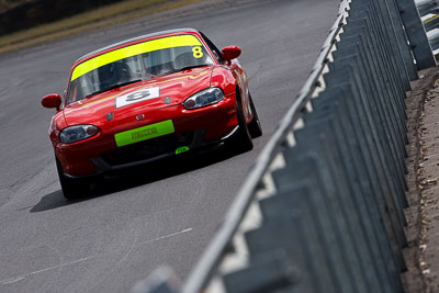 8;8-March-2009;Australia;David-Gainer;Mazda-MX‒5;Mazda-MX5;Mazda-Miata;Morgan-Park-Raceway;QLD;Queensland;Warwick;auto;motorsport;racing;super-telephoto