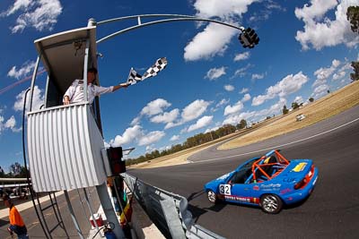 32;8-March-2009;Andrew-Thomas;Australia;Mazda-MX‒5;Mazda-MX5;Mazda-Miata;Morgan-Park-Raceway;QLD;Queensland;Warwick;auto;fisheye;motorsport;racing