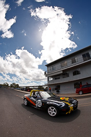 68;8-March-2009;Australia;Greg-Quince;Mazda-MX‒5;Mazda-MX5;Mazda-Miata;Morgan-Park-Raceway;QLD;Queensland;Warwick;auto;fisheye;motorsport;racing