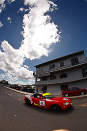 8;8-March-2009;Australia;David-Gainer;Mazda-MX‒5;Mazda-MX5;Mazda-Miata;Morgan-Park-Raceway;QLD;Queensland;Warwick;auto;fisheye;motorsport;racing