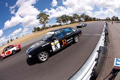 5;8-March-2009;Australia;Holden-Commodore-VN;Morgan-Park-Raceway;QLD;Queensland;Warwick;auto;fisheye;motorsport;racing