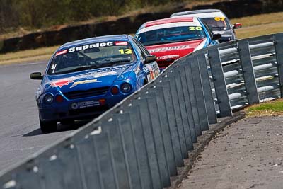 13;8-March-2009;Australia;Ford-Falcon-AU;Morgan-Park-Raceway;QLD;Queensland;Troy-Hoey;Warwick;auto;motorsport;racing;super-telephoto