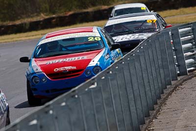 26;8-March-2009;Australia;Ford-Falcon-AU;Morgan-Park-Raceway;QLD;Queensland;Tony-Shanks;Warwick;auto;motorsport;racing;super-telephoto