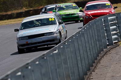 55;8-March-2009;Australia;Holden-Commodore-VN;Morgan-Park-Raceway;QLD;Queensland;Trevor-Laracy;Warwick;auto;motorsport;racing;super-telephoto