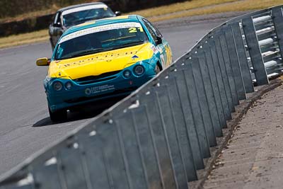 21;8-March-2009;Australia;Ford-Falcon-AU;John-Van-Gilst;Morgan-Park-Raceway;QLD;Queensland;Warwick;auto;motorsport;racing;super-telephoto