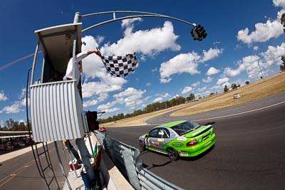 29;8-March-2009;Australia;Colin-Giblett;Holden-Commodore-VT;Morgan-Park-Raceway;QLD;Queensland;Warwick;auto;fisheye;motorsport;racing
