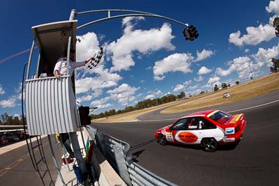 45;8-March-2009;Australia;Holden-Commodore-VN;Morgan-Park-Raceway;QLD;Queensland;Warwick;Wayne-Patten;auto;fisheye;motorsport;racing