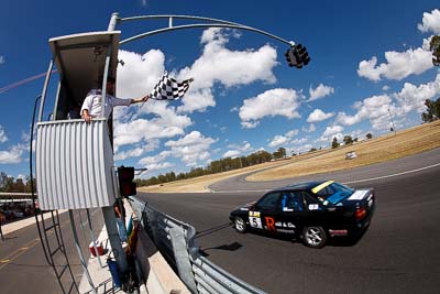 5;8-March-2009;Australia;Holden-Commodore-VN;Morgan-Park-Raceway;QLD;Queensland;Warwick;auto;fisheye;motorsport;racing
