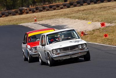 47;8-March-2009;Australia;Datsun-1600;Group-N;Historic-Touring-Cars;Lisle-Neumann;Morgan-Park-Raceway;QLD;Queensland;Warwick;auto;classic;motorsport;racing;super-telephoto;vintage