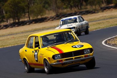 27;8-March-2009;Australia;Bart-Stanfield;Group-N;Historic-Touring-Cars;Mazda-RX‒2;Morgan-Park-Raceway;QLD;Queensland;Warwick;auto;classic;motorsport;racing;super-telephoto;vintage