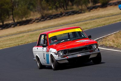 41;8-March-2009;Australia;Datsun-1600;Group-N;Historic-Touring-Cars;Ian-McIlwain;Morgan-Park-Raceway;QLD;Queensland;Warwick;auto;classic;motorsport;racing;super-telephoto;vintage