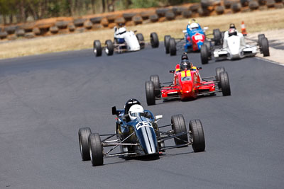 43;8-March-2009;Australia;Formula-Ford;James-Gardiner;Morgan-Park-Raceway;QLD;Queensland;Van-Dieman-RF93;Warwick;auto;motorsport;racing;super-telephoto