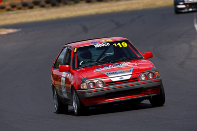 119;8-March-2009;Australia;Ford-Laser;Ian-Helsdon;Morgan-Park-Raceway;QLD;Queensland;Warwick;auto;motorsport;racing;super-telephoto