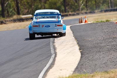 66;8-March-2009;Australia;Ford-Escort;Garry-Ford;Morgan-Park-Raceway;QLD;Queensland;Warwick;auto;motorsport;racing;super-telephoto