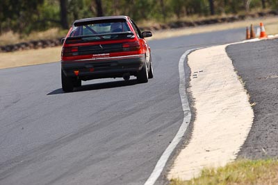 119;8-March-2009;Australia;Ford-Laser;Ian-Helsdon;Morgan-Park-Raceway;QLD;Queensland;Warwick;auto;motorsport;racing;super-telephoto