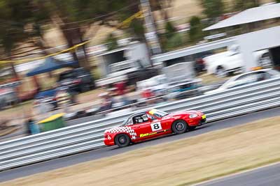 8;8-March-2009;Australia;David-Gainer;Mazda-MX‒5;Mazda-MX5;Mazda-Miata;Morgan-Park-Raceway;QLD;Queensland;Warwick;auto;motion-blur;motorsport;racing;super-telephoto