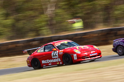 22;8-March-2009;Australia;Morgan-Park-Raceway;Porsche-996-GT3-Cup;QLD;Queensland;Terry-Knight;Warwick;auto;motion-blur;motorsport;racing;super-telephoto