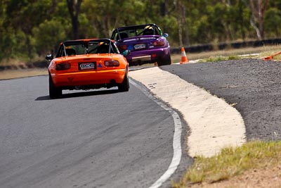 19;8-March-2009;Australia;Mazda-MX‒5;Mazda-MX5;Mazda-Miata;Morgan-Park-Raceway;QLD;Queensland;Robin-Lacey;Warwick;auto;motorsport;racing;super-telephoto